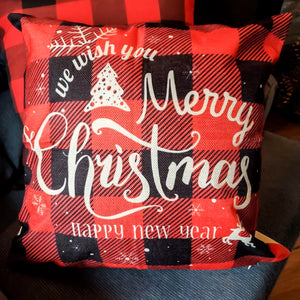 The Perfect Christmas Pillow For You! 18x18 Zippered Pillow Cover Without Insert