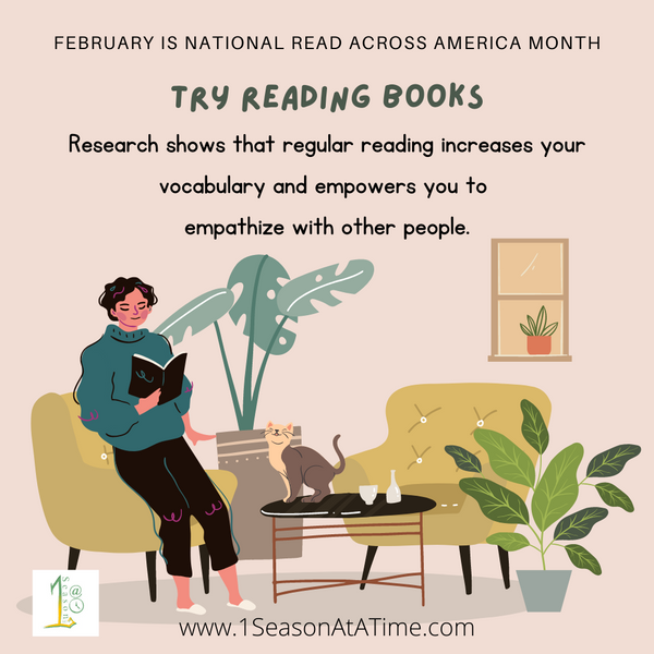 February Is National Read Across America Month -  So what are you reading?