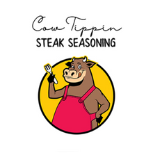 Load image into Gallery viewer, Cow Tippin Steak Seasoning An Optimal Addition To Enhance Steaks Natural Flavor