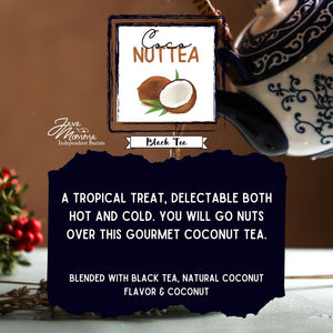 Coco Nut Tea With A High Caffeine Level