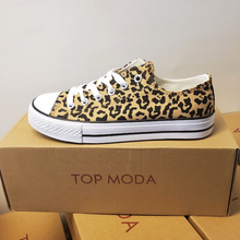 Load image into Gallery viewer, Fun Tan Cheetah Print Sneaker Perfect For Your Fall Color And Cool For Summer