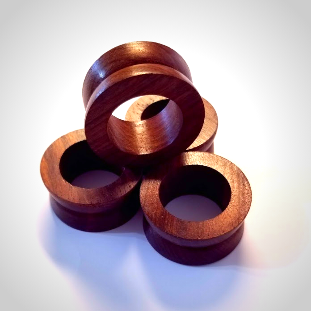 Natural Wood Napkin Rings For Your Fall Kitchen or Dinning Table
