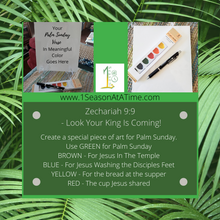 Load image into Gallery viewer, Palm Sunday DIY Art Kit