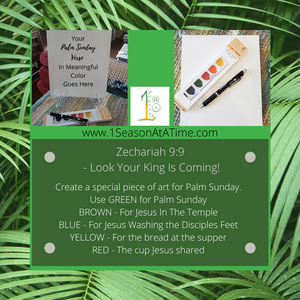 Palm Sunday DIY Art Kit