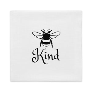 Premium Pillow Covers In Two Sizes AND Bold Statement, Kindness.