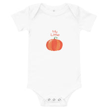 Load image into Gallery viewer, &quot;My Little Pumpkin&quot; Fall Baby short sleeve one-piece