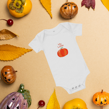 Load image into Gallery viewer, &quot;My Little Pumpkin&quot; Fall Baby short sleeve one-piece