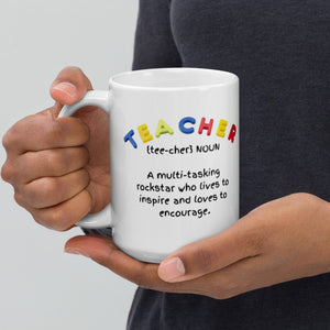A Mug  For Your Rockstar Teacher